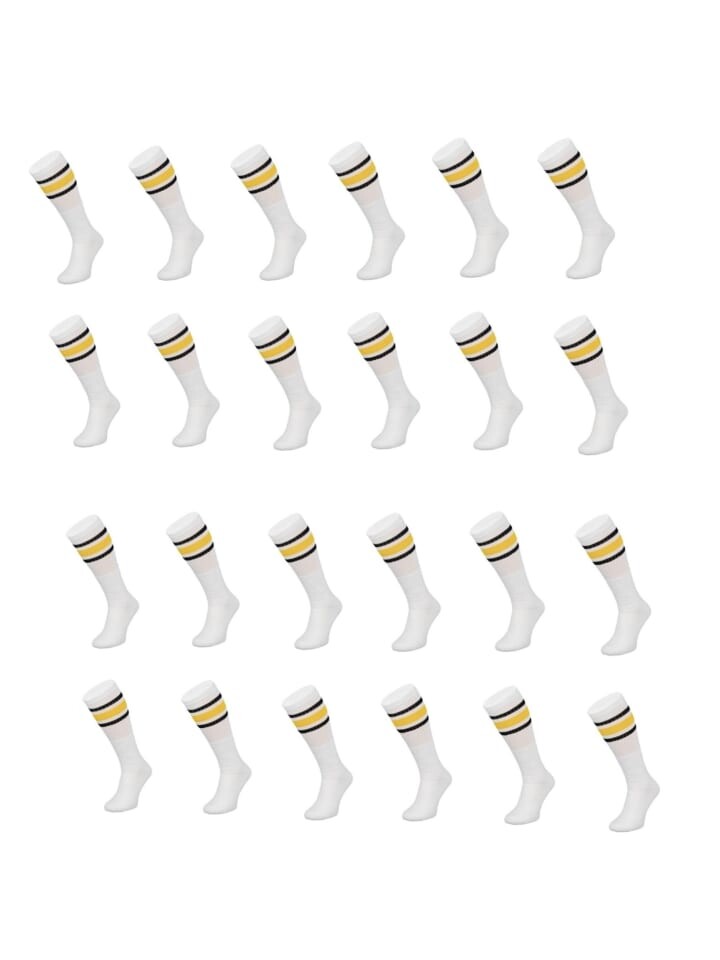 Носки COFI 1453 Basketsocken Gelb-Schwarz gestreift OneSize Weiß, белый
Носки COFI 1453 Basketsocken Gelb-Schwarz gestreift OneSize Weiß, белый