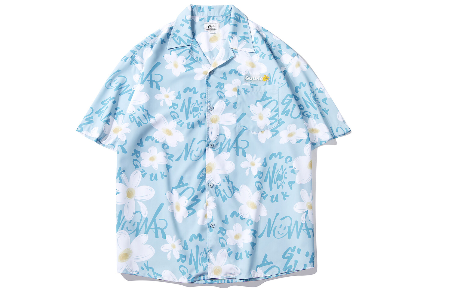 Guuka Мужская рубашка Гуука, Светло-синий
Guuka Мужская рубашка Гуука, Светло-синий