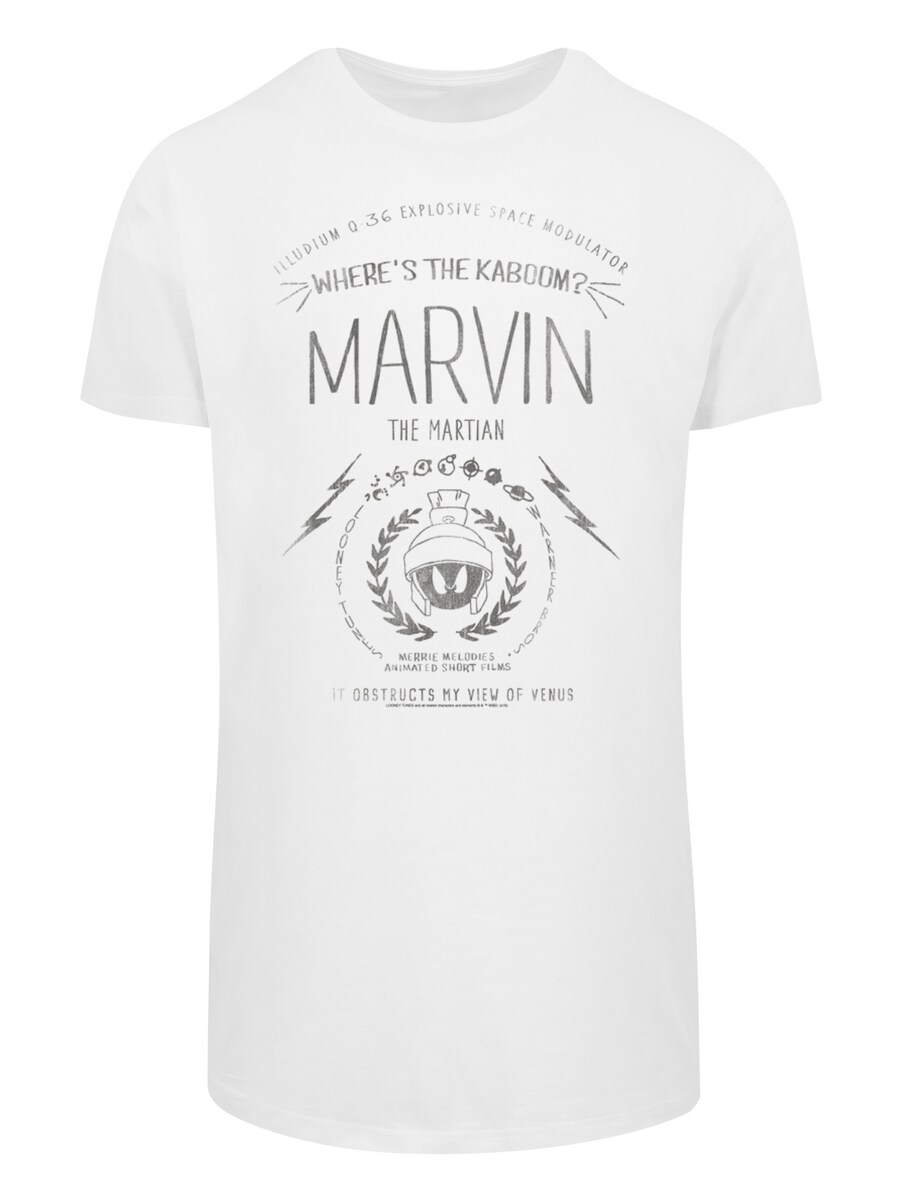 Рубашка F4NT4STIC Looney Tunes Marvin The Martian Wheres The Kaboom, белый
Рубашка F4NT4STIC Looney Tunes Marvin The Martian Wheres The Kaboom, белый