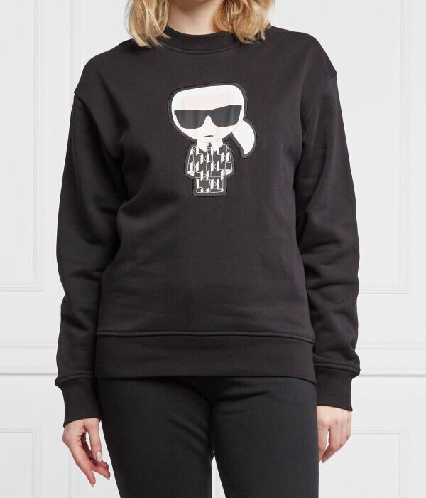 Свитшот женский Karl Lagerfeld с фирменным принтом, черный
Свитшот женский Karl Lagerfeld с фирменным принтом, черный