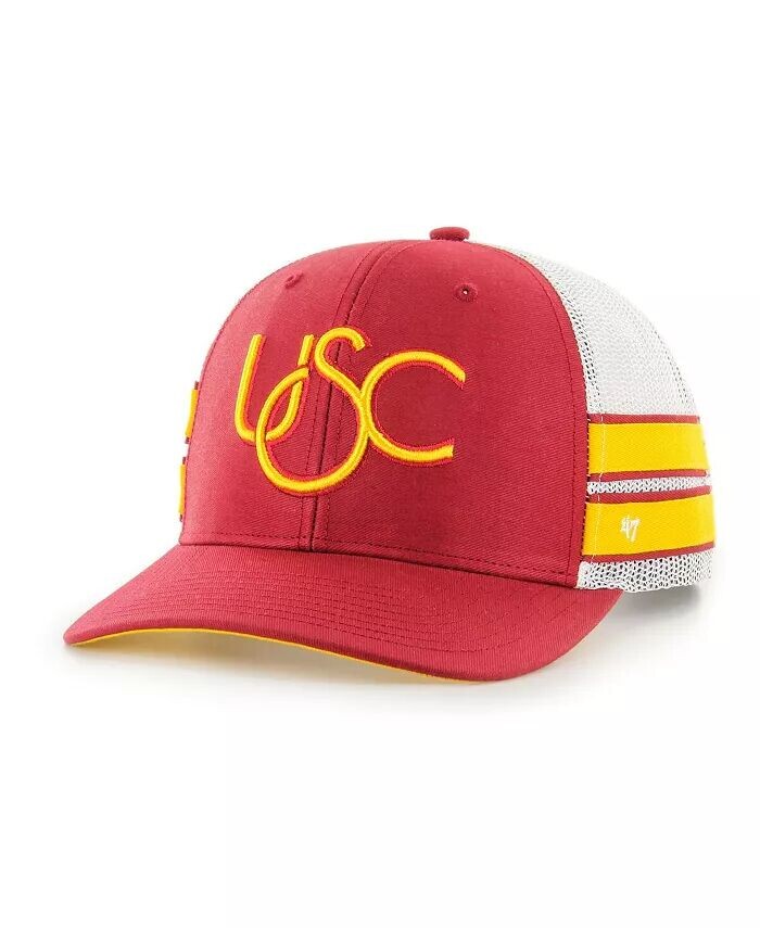 Мужская регулируемая кепка дальнобойщика Cardinal USC Trojans Straight Eight '47 Brand, мультиколор
Мужская регулируемая кепка дальнобойщика Cardinal USC Trojans Straight Eight '47 Brand, мультиколор