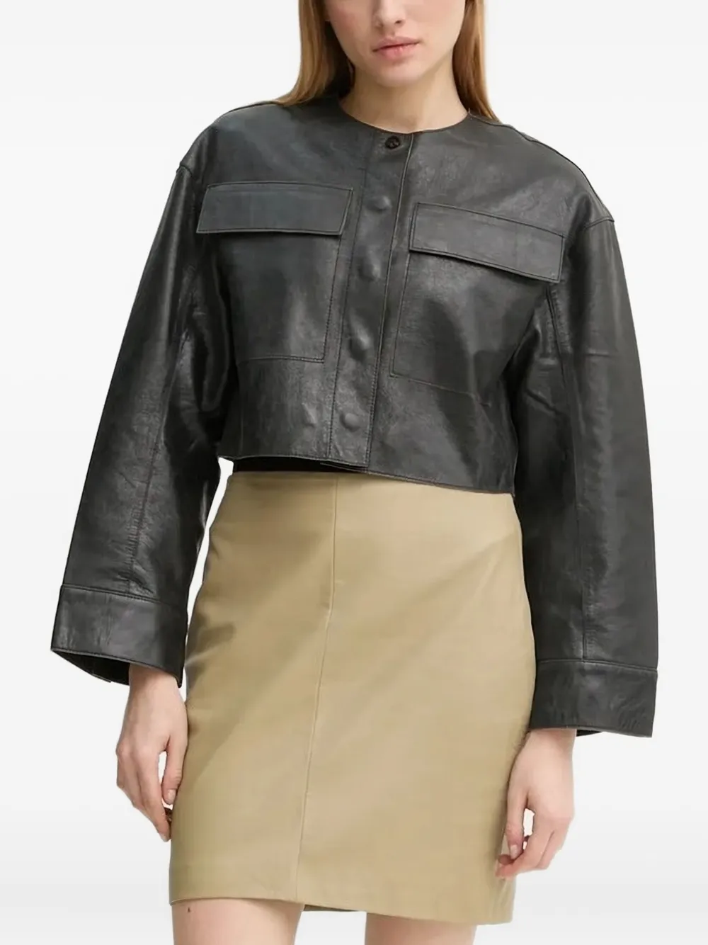 Укороченная кожаная куртка Malik Day Birger Et Mikkelsen, черный
Укороченная кожаная куртка Malik Day Birger Et Mikkelsen, черный