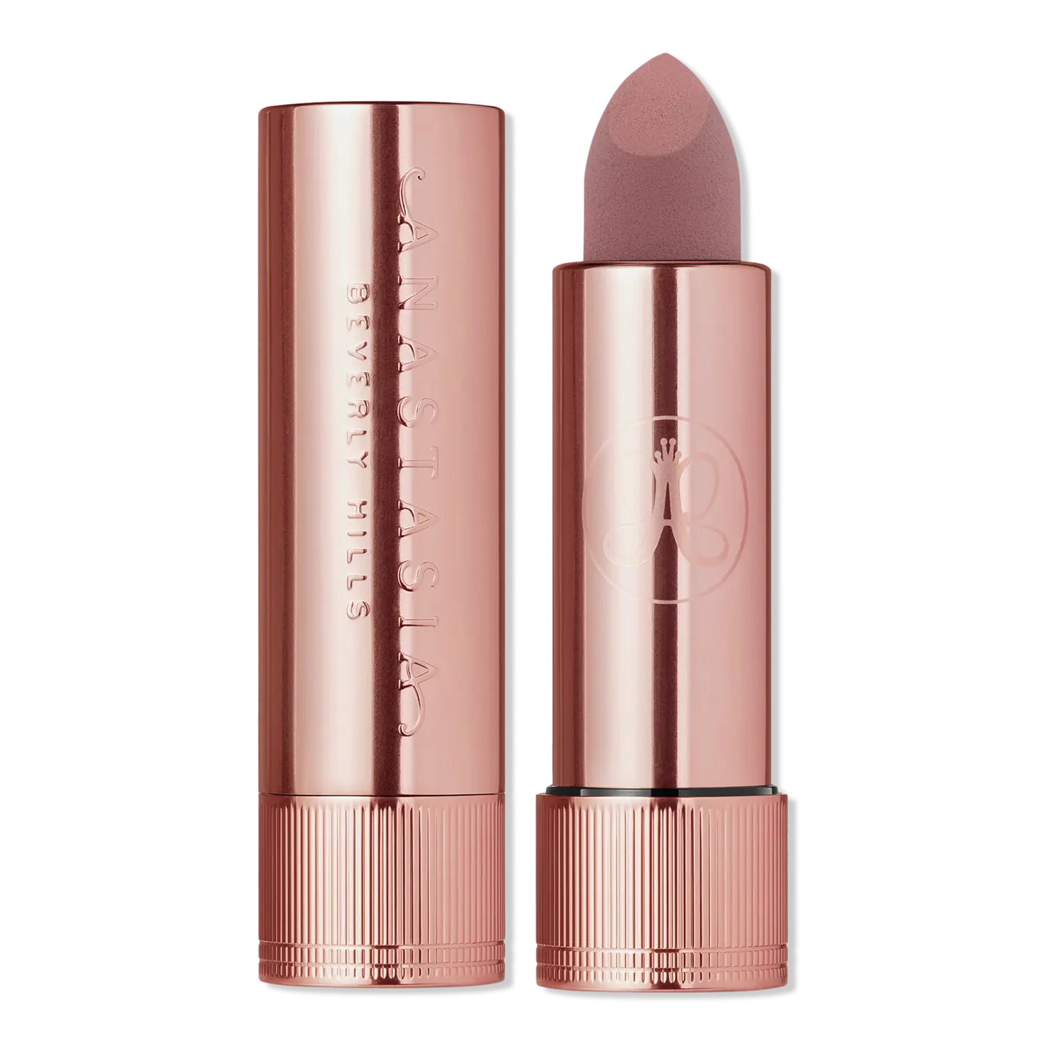 Матовая и сатиновая бархатная помада с высокой пигментацией Anastasia Beverly Hills, Soft Haze (light neutral taupe nude)
Матовая и сатиновая бархатная помада с высокой пигментацией Anastasia Beverly Hills, Soft Haze (light neutral taupe nude)