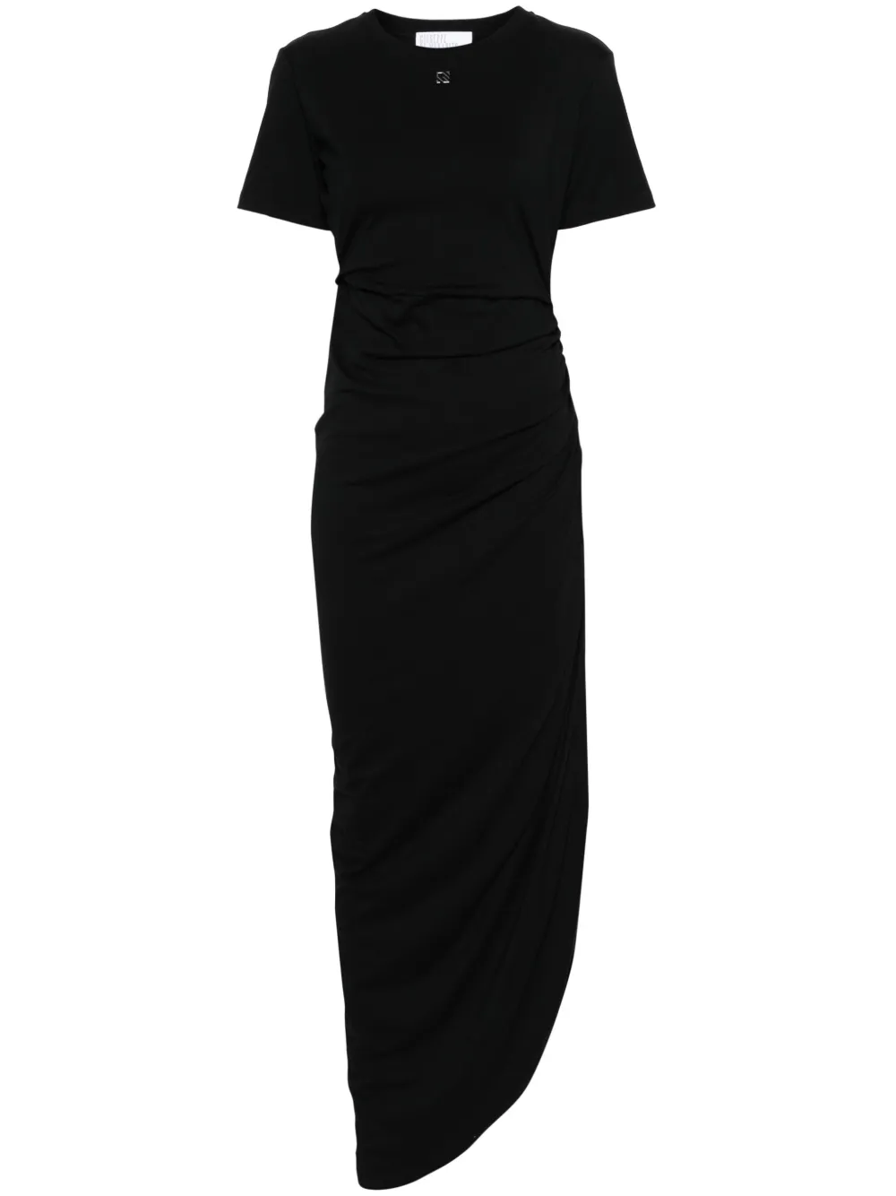 Драпированное платье-футболка макси Giuseppe Di Morabito, черный
Драпированное платье-футболка макси Giuseppe Di Morabito, черный