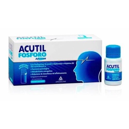 Добавка Angelini Acutil Fosforo Advance, 10 флаконов Angelini A.C.R.A.F. Spa
Добавка Angelini Acutil Fosforo Advance, 10 флаконов Angelini A.C.R.A.F. Spa