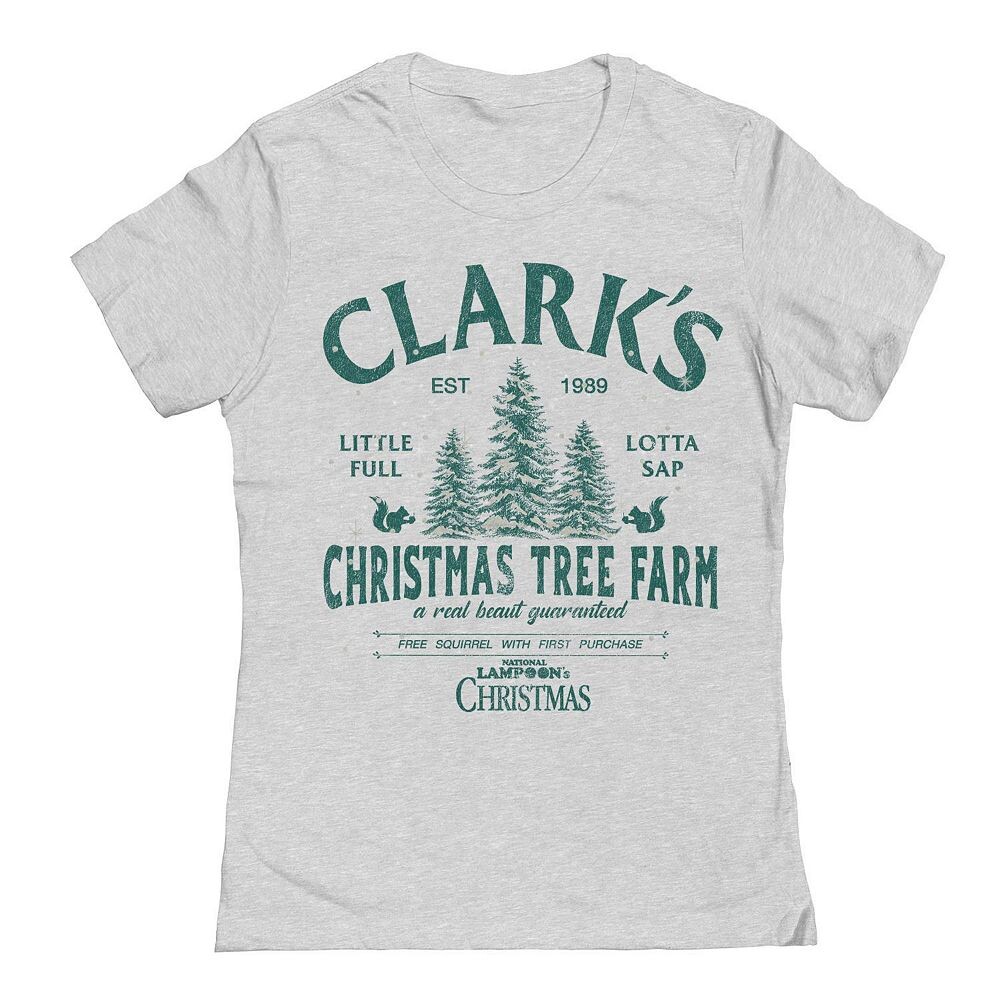 Футболка с рисунком «Рождественские каникулы» Junior's Clarks Christmas Tree National Lampoon's Licensed Character, цвет Heather Gray
Футболка с рисунком «Рождественские каникулы» Junior's Clarks Christmas Tree National Lampoon's Licensed Character, цвет Heather Gray