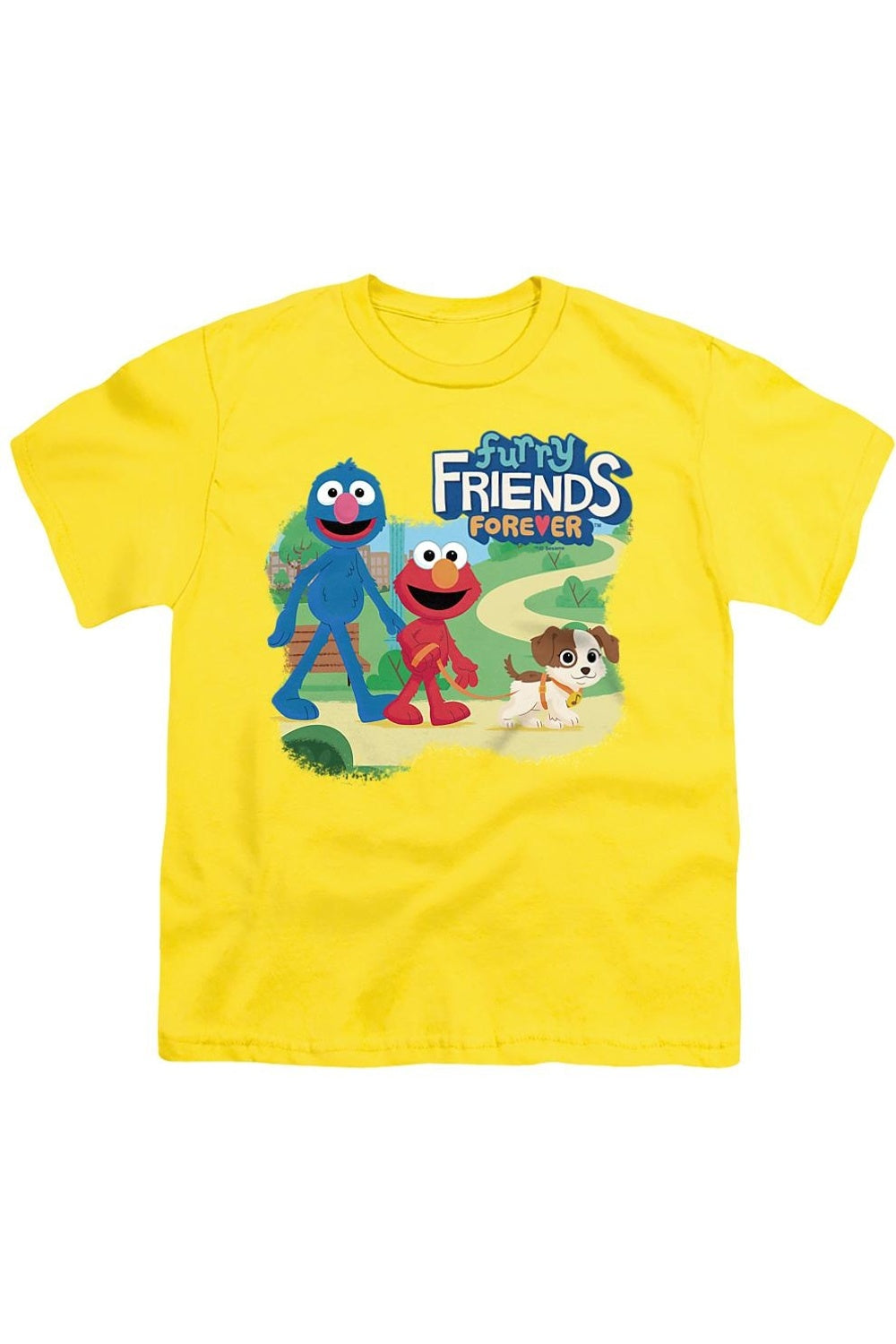 Футболка с коротким рукавом Sesame Street Furry Friends Forever Take A Walk для детей Gildan, желтый
Футболка с коротким рукавом Sesame Street Furry Friends Forever Take A Walk для детей Gildan, желтый