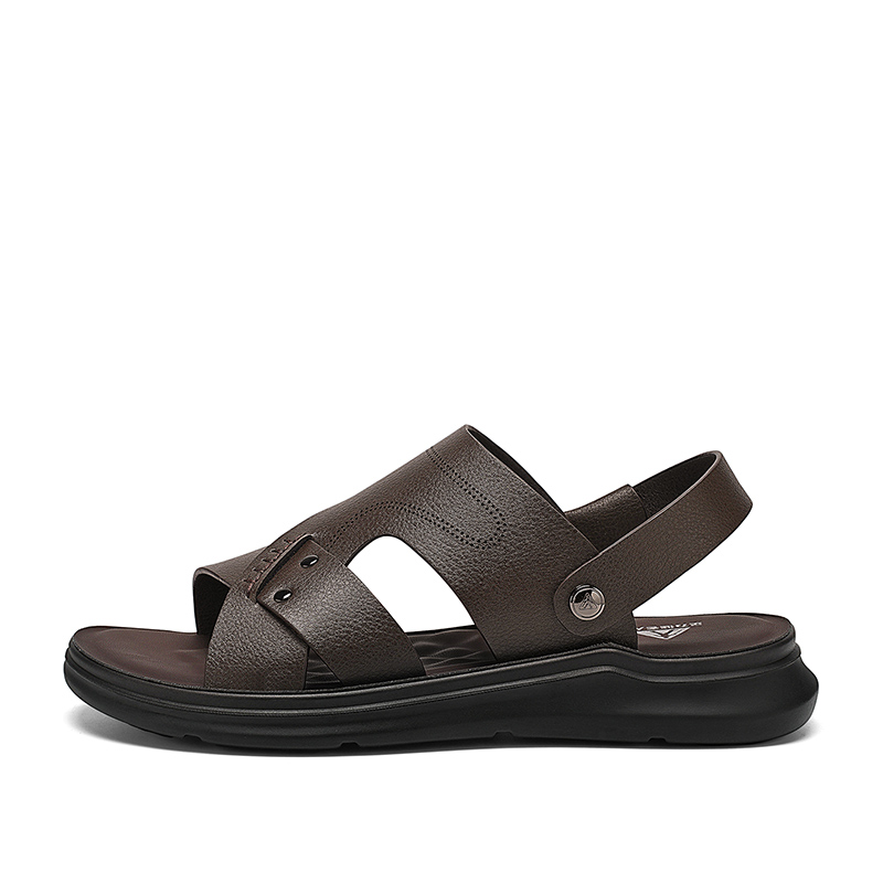 ZULIZ Мужские пляжные сандалии коричневые, цвет Brown
ZULIZ Мужские пляжные сандалии коричневые, цвет Brown