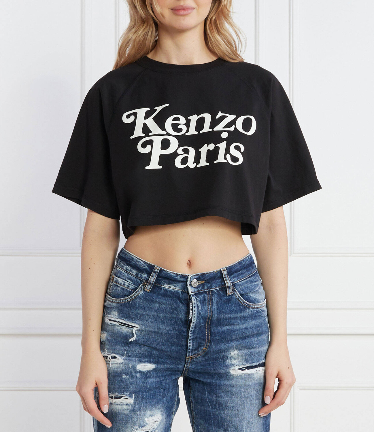 Футболка Kenzo Cropped Fit, черный
Футболка Kenzo Cropped Fit, черный