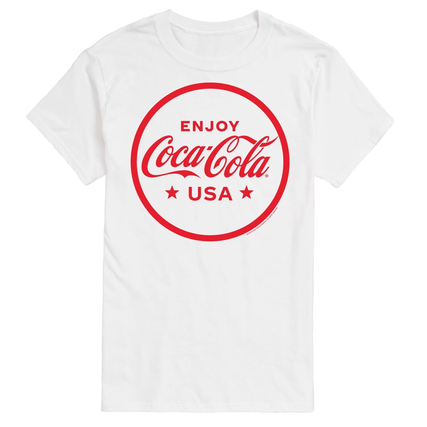 Мужская футболка с рисунком Coca-Cola Enjoy Coca Cola USA Licensed Character
Мужская футболка с рисунком Coca-Cola Enjoy Coca Cola USA Licensed Character