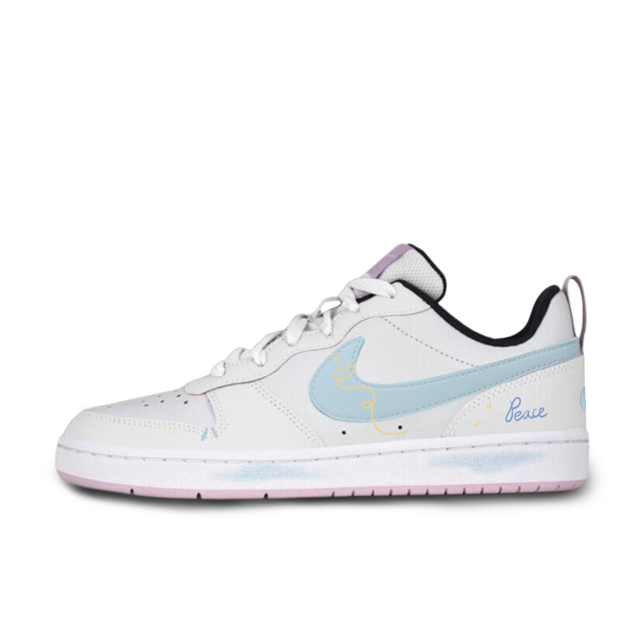 Кроссовки для скейтбординга Court Borough Peaceful Comic Slip Resistant Abrasion Resistant низкие детские Blue Nike, голубой
Кроссовки для скейтбординга Court Borough Peaceful Comic Slip Resistant Abrasion Resistant низкие детские Blue Nike, голубой