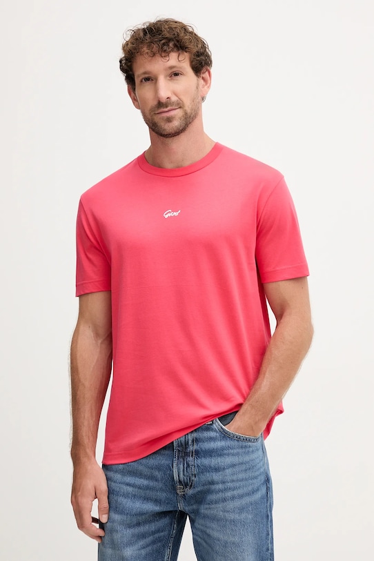Хлопковая футболка Gant, розовый
Хлопковая футболка Gant, розовый