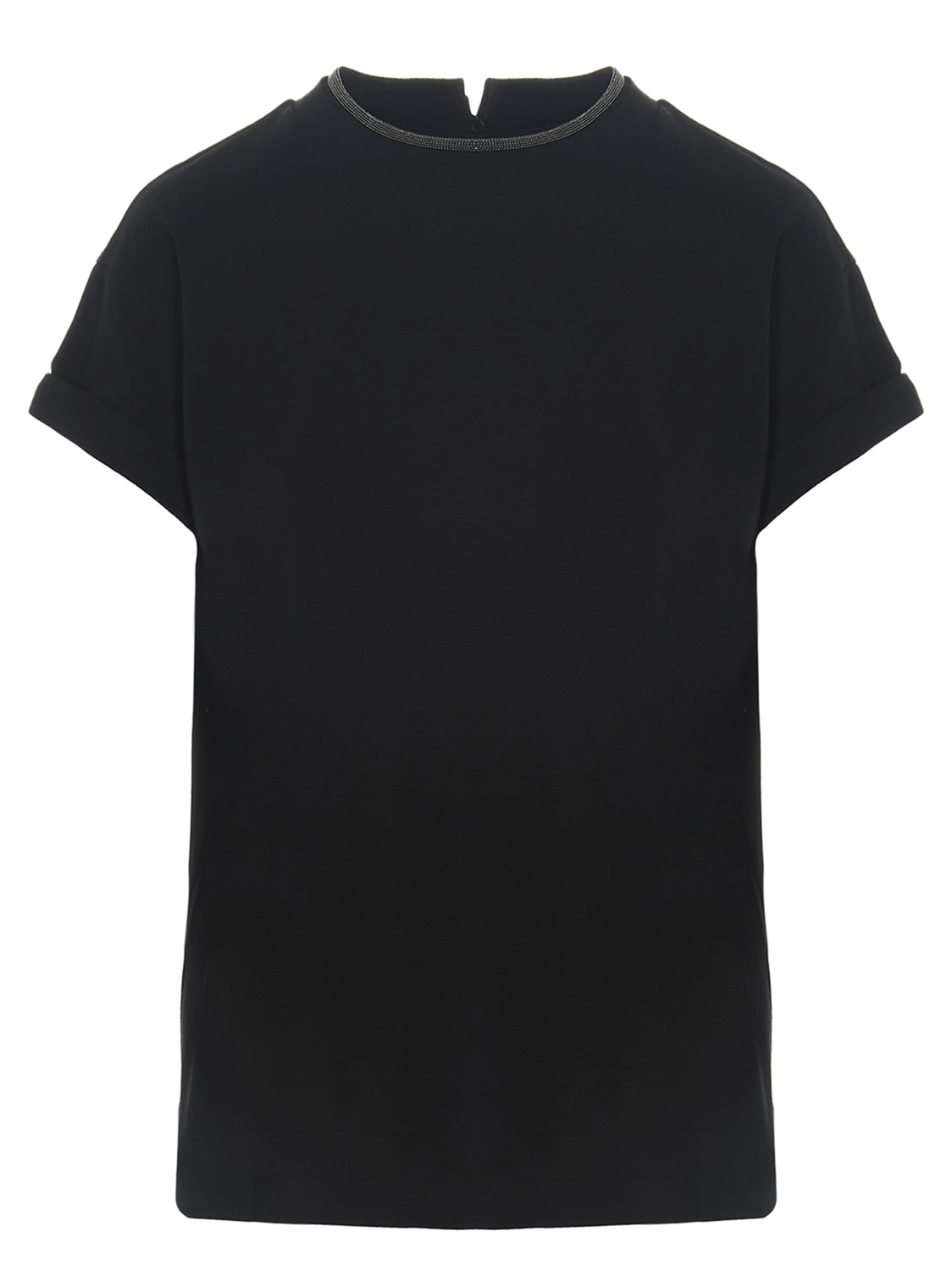 Футболка с круглым вырезом Monile Brunello Cucinelli, черный
Футболка с круглым вырезом Monile Brunello Cucinelli, черный