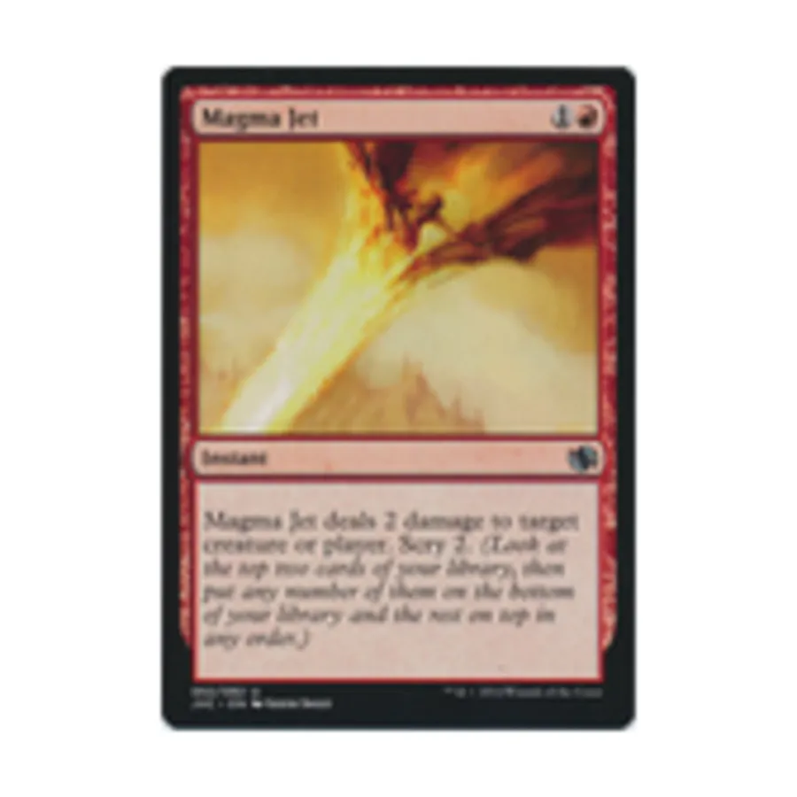 CCG Магма Джет (U), MTG - Duel Decks - Anthology 
CCG Магма Джет (U), MTG - Duel Decks - Anthology