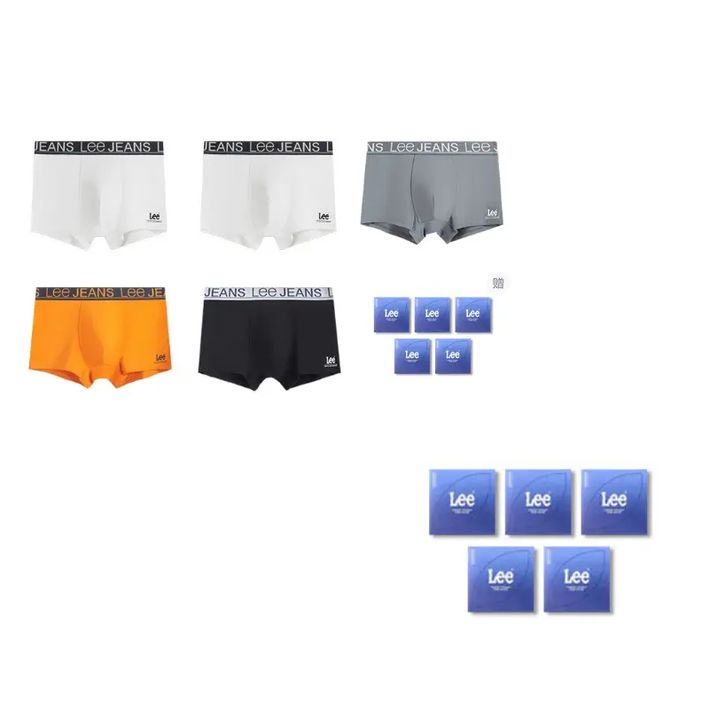 Lee Подарочный набор мужского белья 5 пар
Lee Подарочный набор мужского белья 5 пар