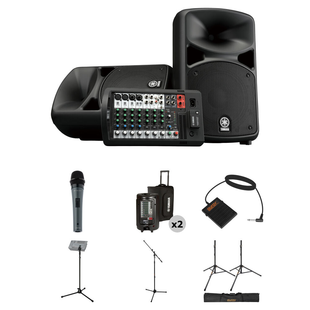 Портативная PA-системы Yamaha STAGEPAS 600BT Complete PA System with Touring Package
Портативная PA-системы Yamaha STAGEPAS 600BT Complete PA System with Touring Package