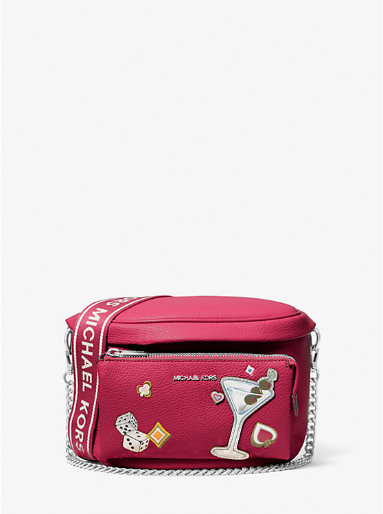 Средняя нагрудная сумка Slater с декором Michael Kors, красный
Средняя нагрудная сумка Slater с декором Michael Kors, красный