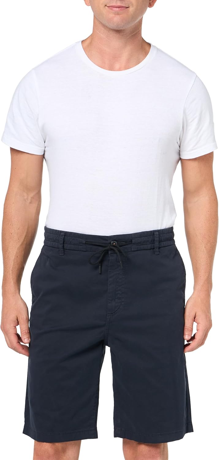 BOSS Мужские техно-твиловые зауженные чинос, Midnight Navy
BOSS Мужские техно-твиловые зауженные чинос, Midnight Navy