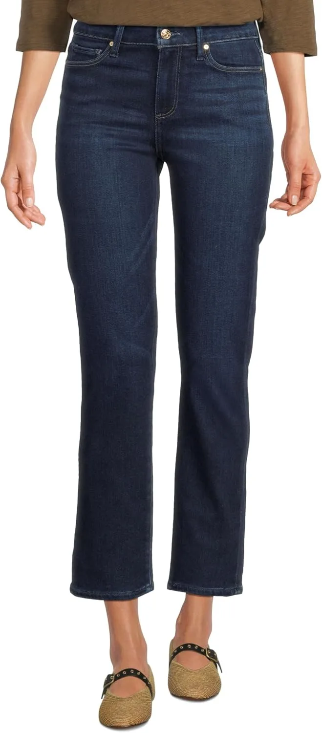 PAIGE Женские джинсы Cindy с обратными швами и поясными петлями
PAIGE Женские джинсы Cindy с обратными швами и поясными петлями