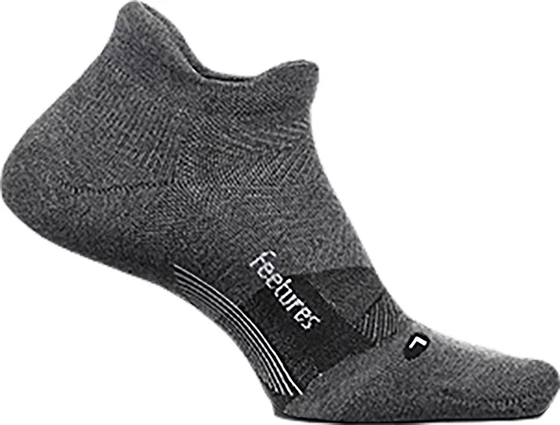 Мужские носки для гольфа Feetures Max Custion No Show Tab Feetures!, серый 
Мужские носки для гольфа Feetures Max Custion No Show Tab Feetures!, серый