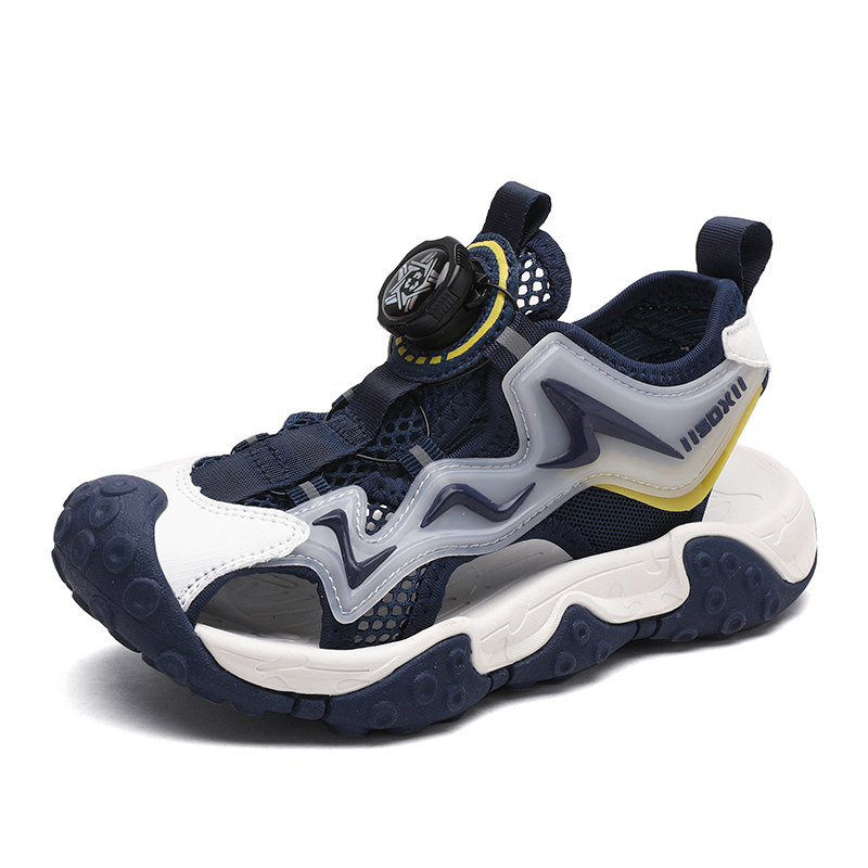 Детские сандалии с противоскользящей амортизацией, износостойкие, дышащие KUPE, черный
Детские сандалии с противоскользящей амортизацией, износостойкие, дышащие KUPE, черный