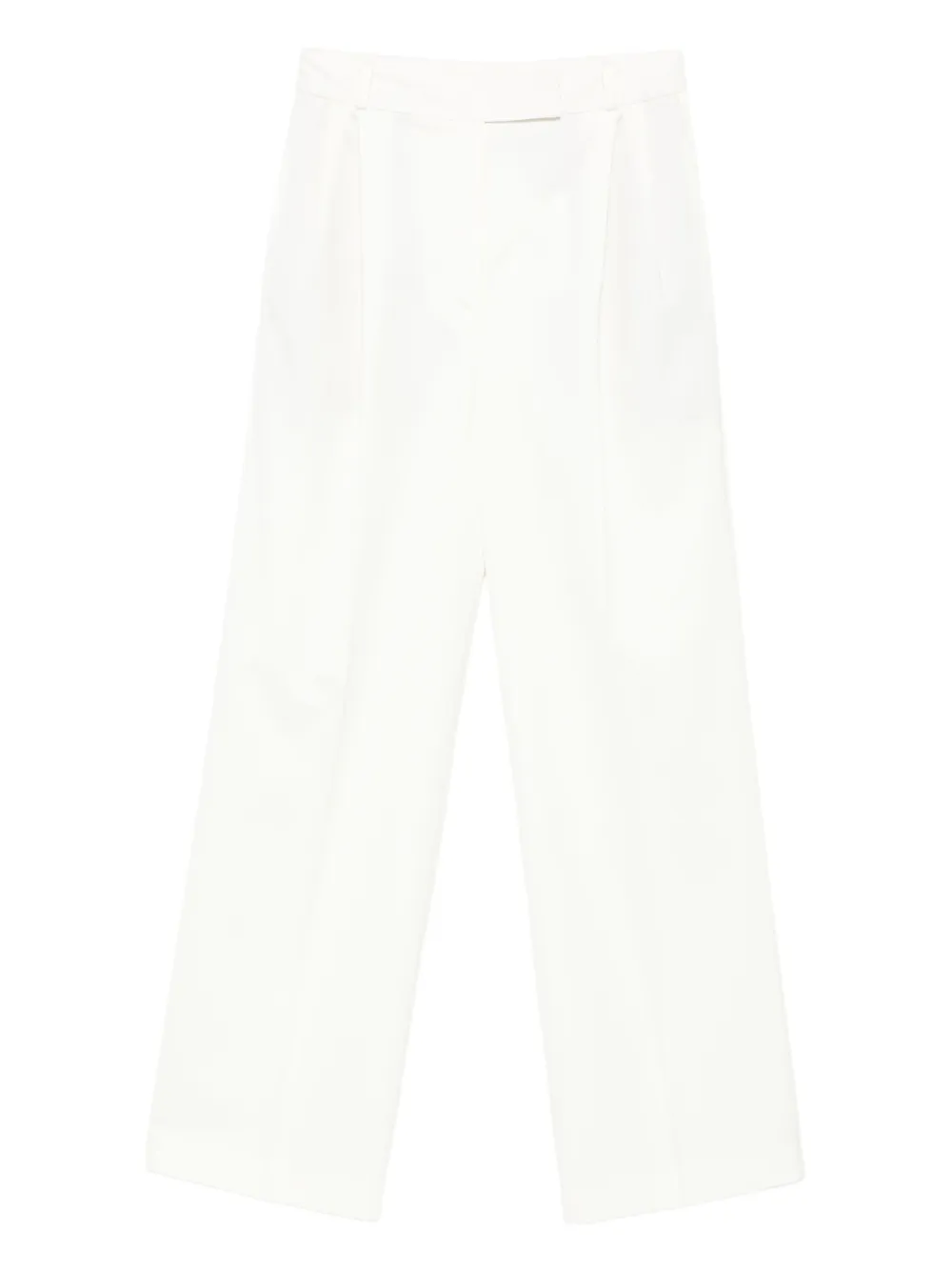 Плиссированные брюки из смесовой шерсти Róhe, нейтральный 
Плиссированные брюки из смесовой шерсти Róhe, нейтральный