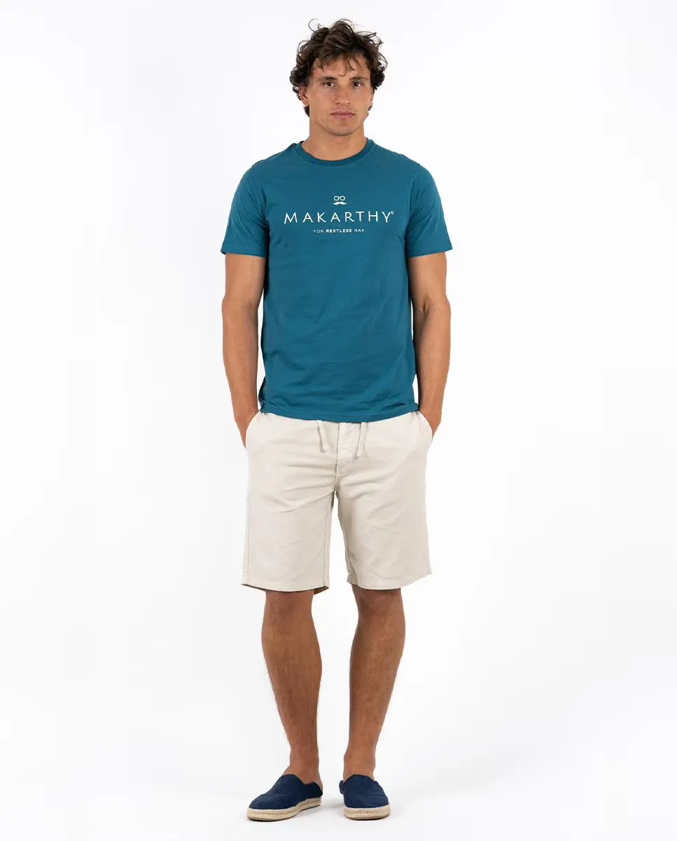 Мужская футболка с коротким рукавом и круглым вырезом Makarthy, синий
Мужская футболка с коротким рукавом и круглым вырезом Makarthy, синий
