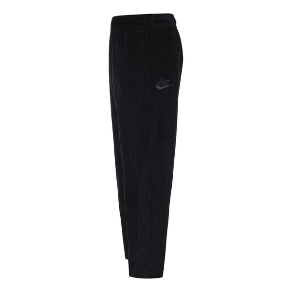 Брюки men's solid color corduroy cone cropped casual pants/trousers black Nike, черный
Брюки men's solid color corduroy cone cropped casual pants/trousers black Nike, черный