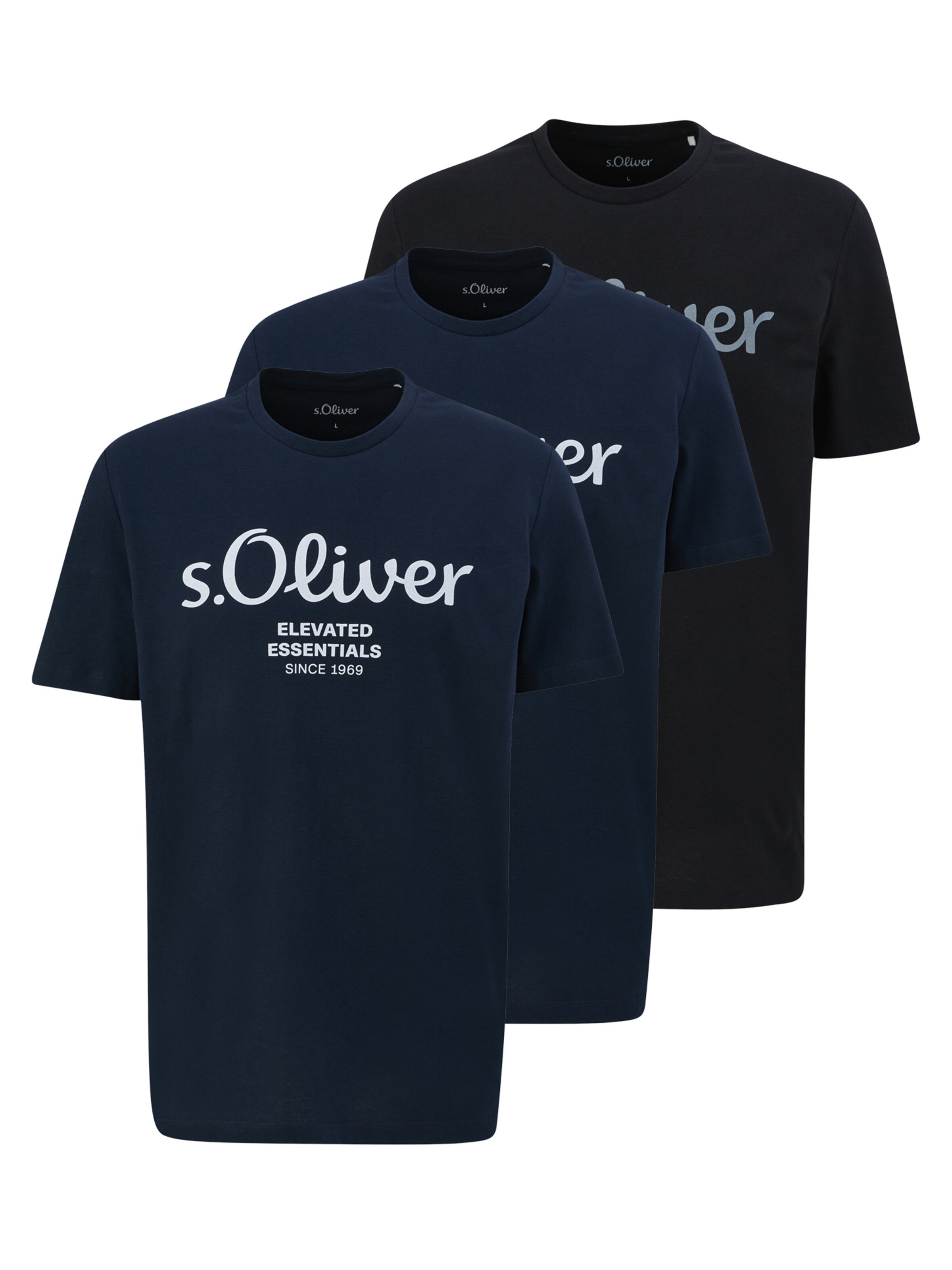 s.Oliver Футболка 'Basic' в цвете Night Blue
s.Oliver Футболка 'Basic' в цвете Night Blue