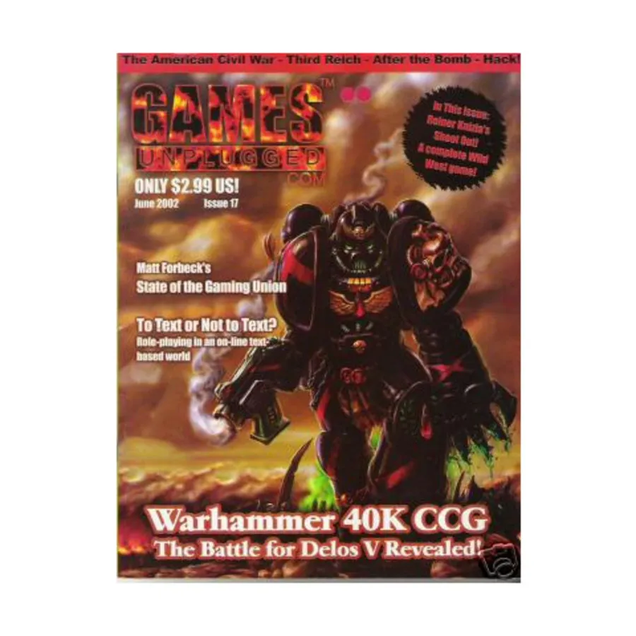 Журнал #17 w/Shoot Out!, Games Unplugged Magazine
Журнал #17 w/Shoot Out!, Games Unplugged Magazine