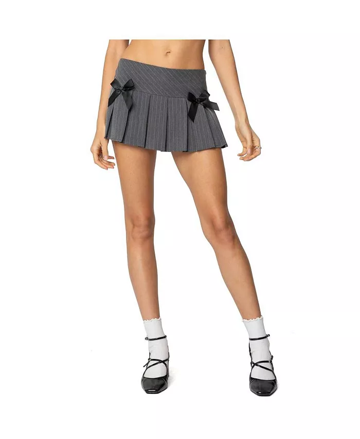 Женская мини-юбка Bowen в тонкую полоску с плиссировкой Edikted, серый
Женская мини-юбка Bowen в тонкую полоску с плиссировкой Edikted, серый
