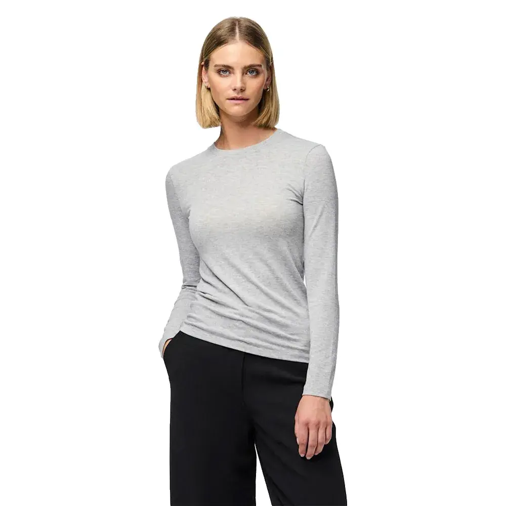 Лонгслив Pieces Maria, серый
Лонгслив Pieces Maria, серый