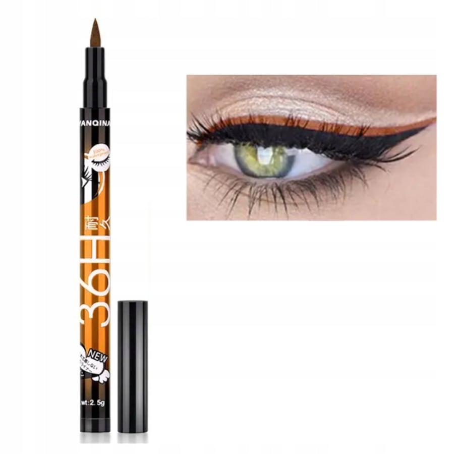 Водостойкая подводка для глаз коричневого цвета с длительным эффектом Yanqina EDJ G10
Водостойкая подводка для глаз коричневого цвета с длительным эффектом Yanqina EDJ G10
