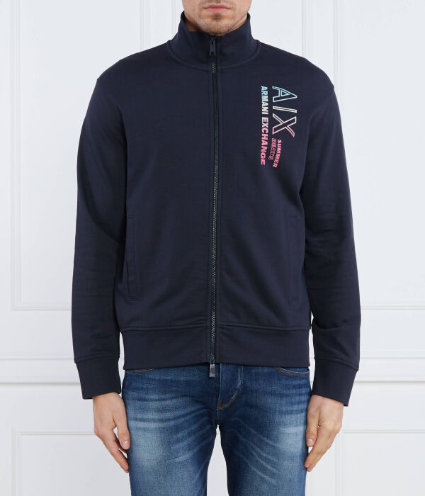 Свитер Regular fit Armani Exchange, синий 
Свитер Regular fit Armani Exchange, синий