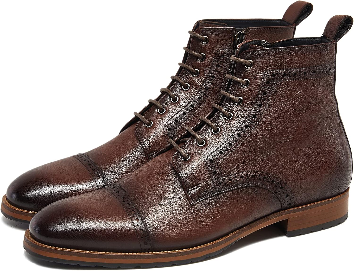 Мужские мотоциклетные ботинки из натуральной кожи, боевые, повседневные, классические ботинки для мужчин Dockorio, темно-коричневый
Мужские мотоциклетные ботинки из натуральной кожи, боевые, повседневные, классические ботинки для мужчин Dockorio, темно-коричневый