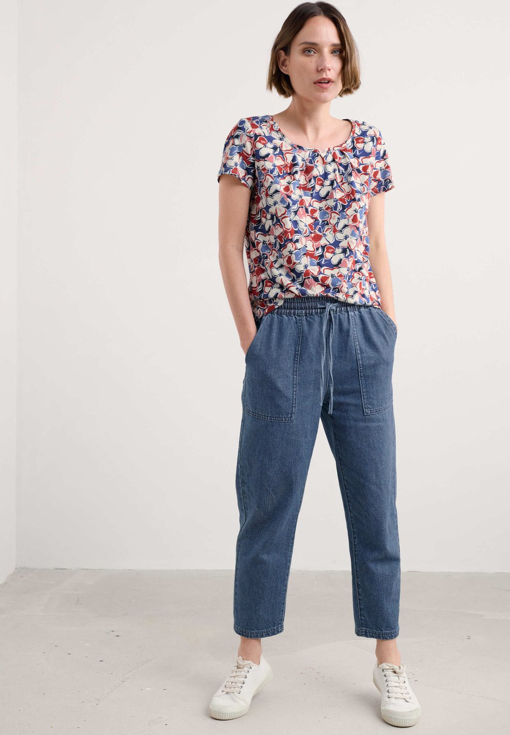 Футболка с принтом APPLETREE Seasalt Cornwall, мультиколор 
Футболка с принтом APPLETREE Seasalt Cornwall, мультиколор