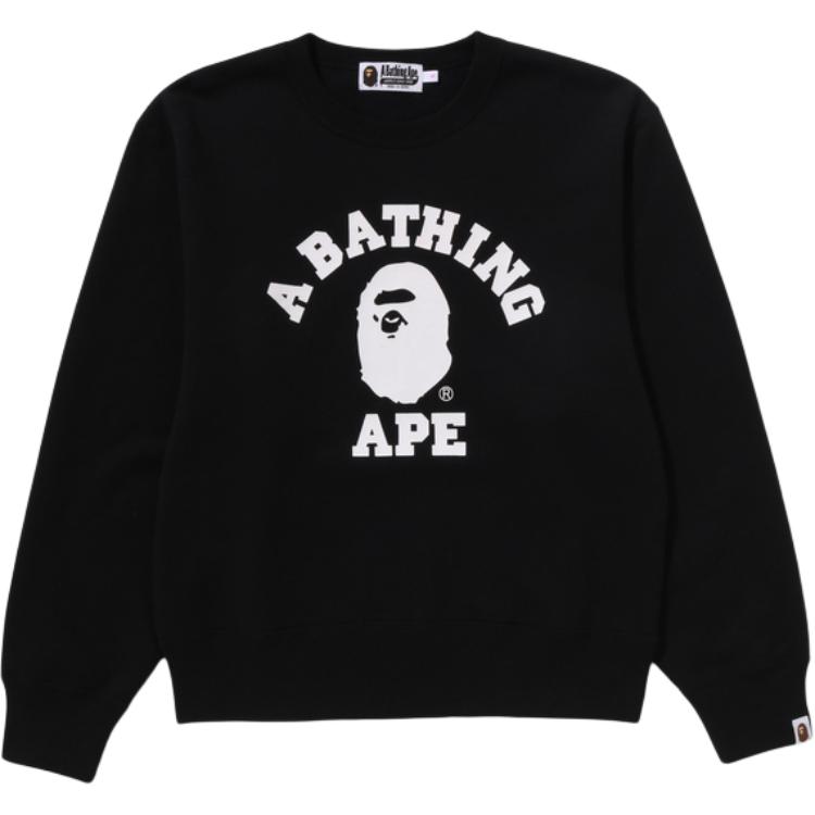 A BATHING APE Bape College Heavy Weight Crewneck Black, Черный, A BATHING APE Bape College Heavy Weight Crewneck Black
A BATHING APE Bape College Heavy Weight Crewneck Black, Черный, A BATHING APE Bape College Heavy Weight Crewneck Black