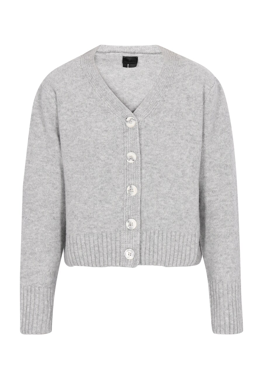 Вязаный кардиган DreiMaster Klassik, серый
Вязаный кардиган DreiMaster Klassik, серый