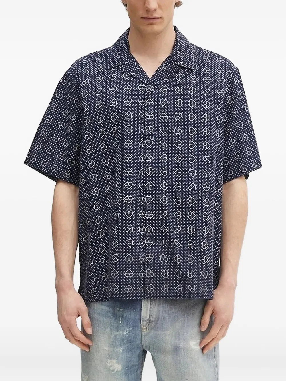 Рубашка с короткими рукавами и принтом в виде сердца CARHARTT WIP, синий
Рубашка с короткими рукавами и принтом в виде сердца CARHARTT WIP, синий