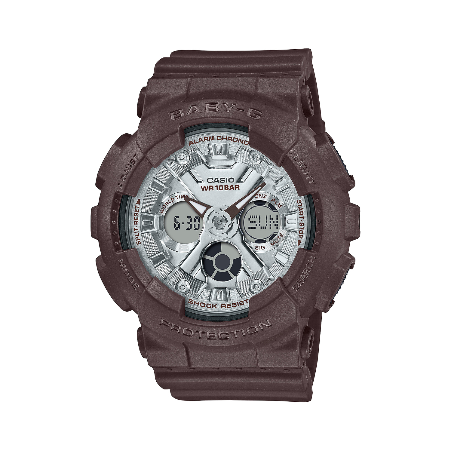 Женские часы BABY-G Silver BA-130SW-5APRQ CASIO
Женские часы BABY-G Silver BA-130SW-5APRQ CASIO