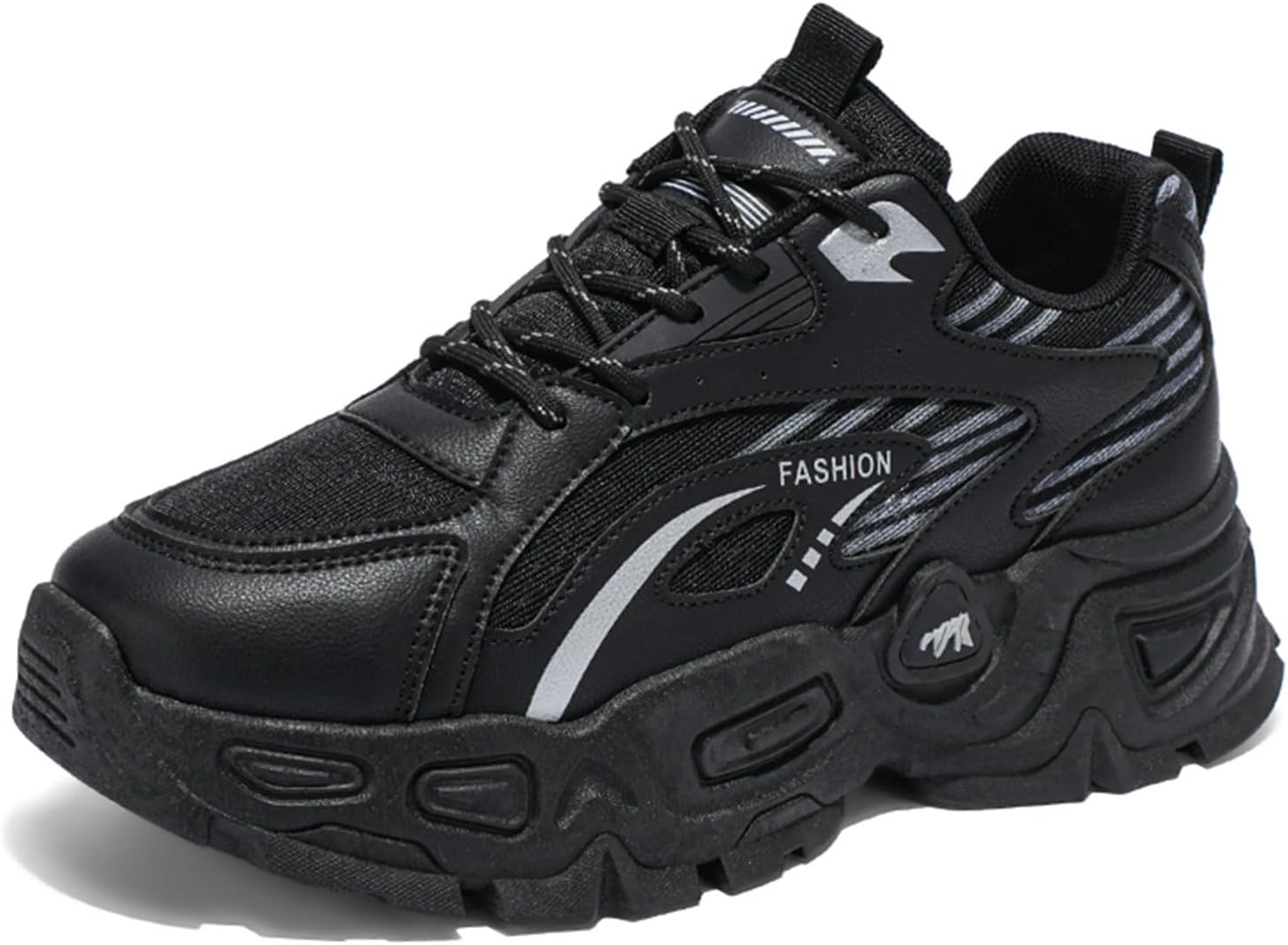 Мужские повседневные спортивные теннисные кроссовки для ходьбы, массивные модные кеды, тренировочные кроссовки Spwagym, черный
Мужские повседневные спортивные теннисные кроссовки для ходьбы, массивные модные кеды, тренировочные кроссовки Spwagym, черный