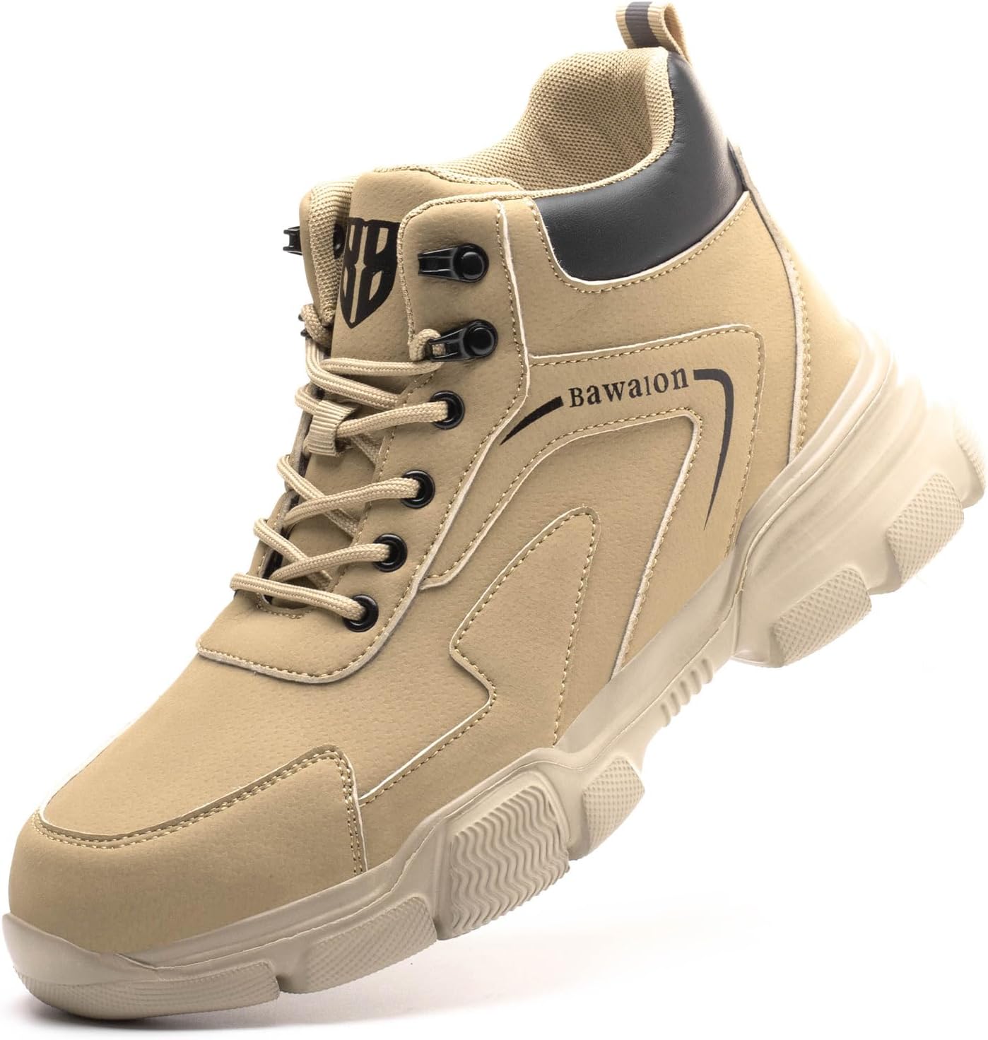 Водонепроницаемые ботинки Nasogetch для мужчин и женщин, с защищенным носком из стали, легкие, прочные, стойкие к скольжению, для строительных работ, хаки
Водонепроницаемые ботинки Nasogetch для мужчин и женщин, с защищенным носком из стали, легкие, прочные, стойкие к скольжению, для строительных работ, хаки