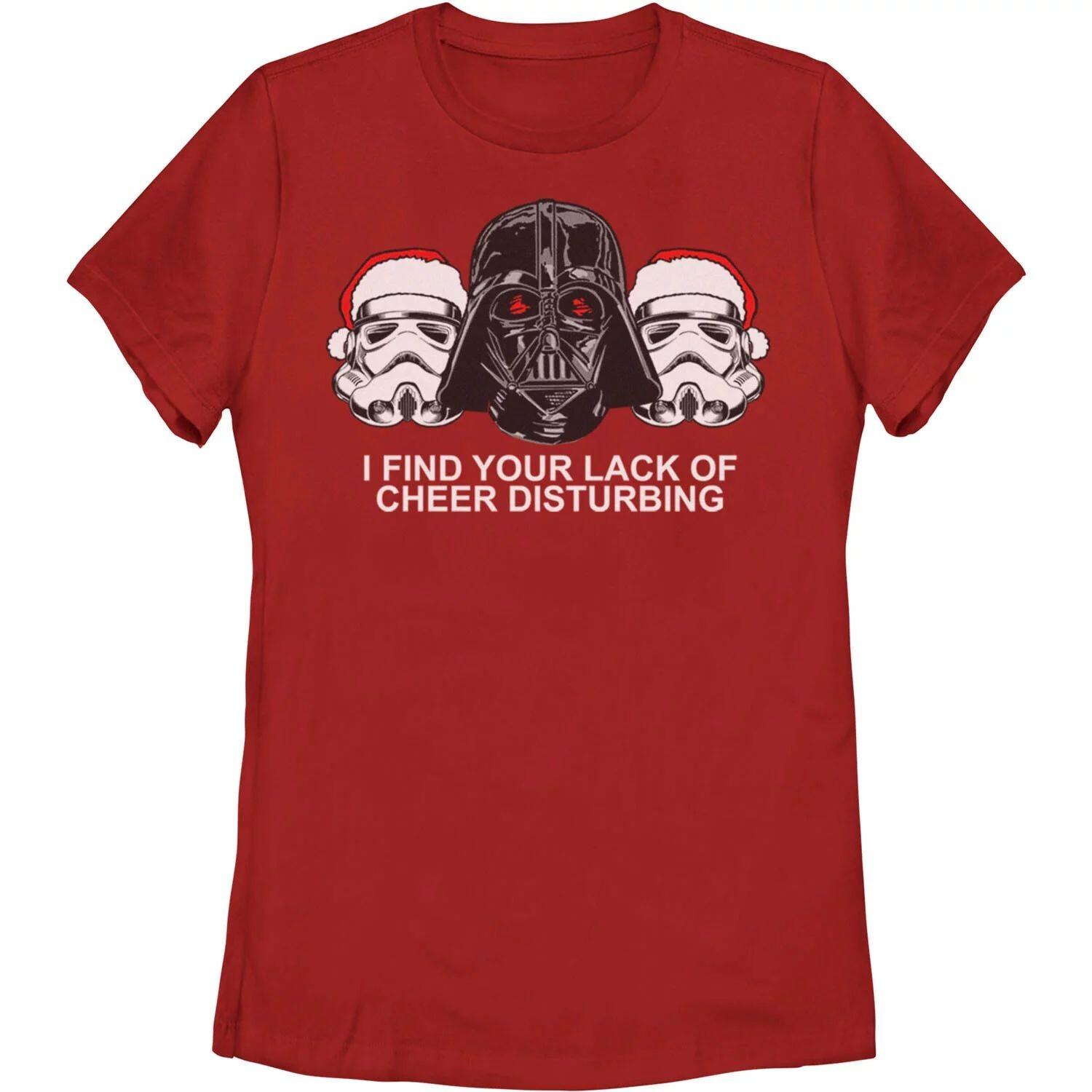 Рождественская футболка Star Wars Vader Troopers для юниоров Lack Of Cheer Star Wars
Рождественская футболка Star Wars Vader Troopers для юниоров Lack Of Cheer Star Wars