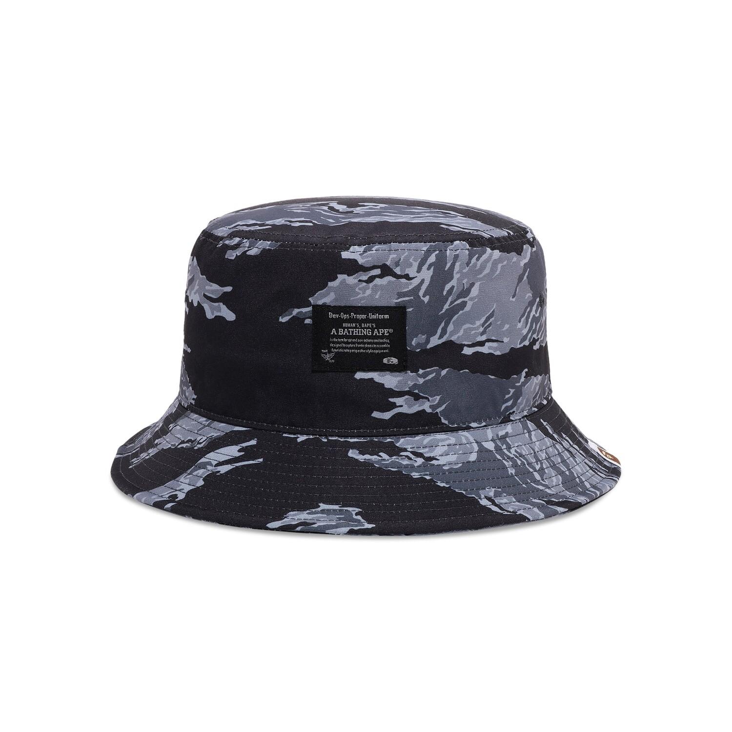 Панама-ведро BAPE Tiger Camo, черная
Панама-ведро BAPE Tiger Camo, черная