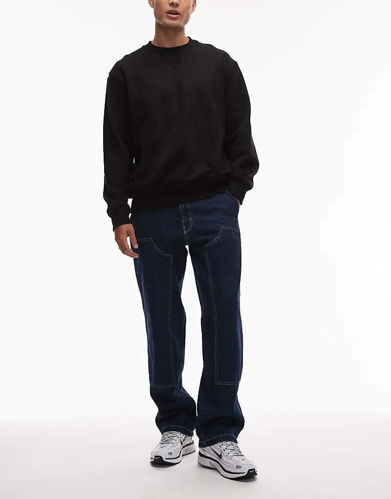 Джинсы мешковатые Dickies Madison с двойным коленом цвета индиго
Джинсы мешковатые Dickies Madison с двойным коленом цвета индиго