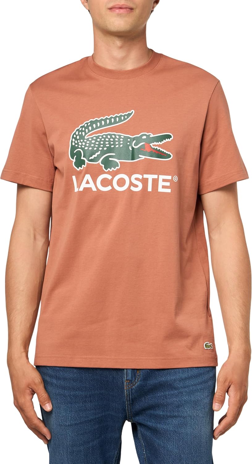 Мужская футболка Lacoste с круглым вырезом, коротким рукавом, стандартным кроем и фирменной символикой, Track
Мужская футболка Lacoste с круглым вырезом, коротким рукавом, стандартным кроем и фирменной символикой, Track