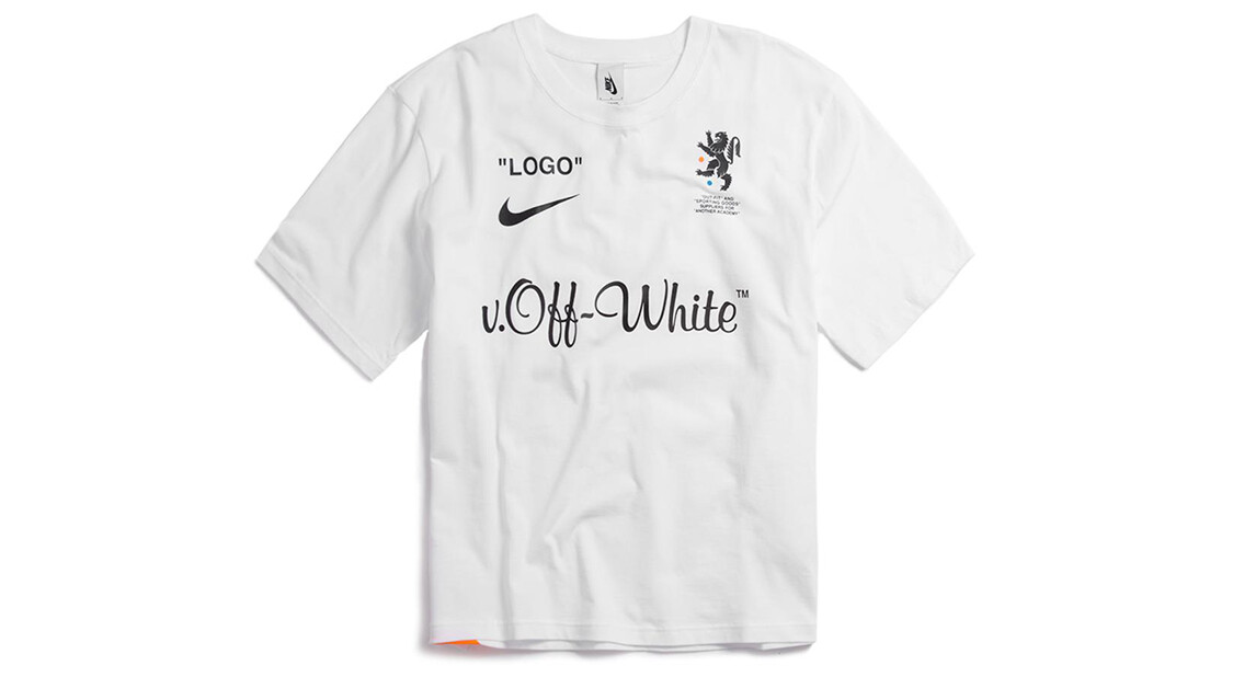 Белая футболка Nike x OFF-WHITE Mercurial NRG X
Белая футболка Nike x OFF-WHITE Mercurial NRG X