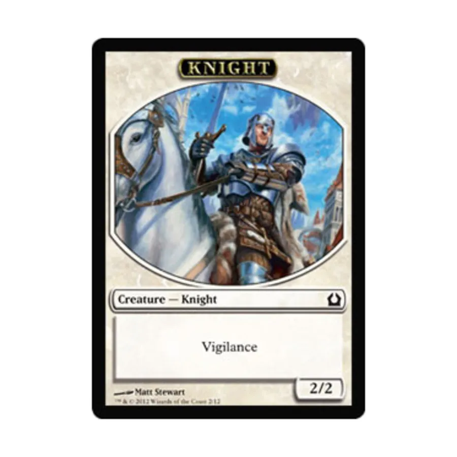 CCG Рыцарь – Жетон (С), MTG - Return to Ravnica
CCG Рыцарь – Жетон (С), MTG - Return to Ravnica