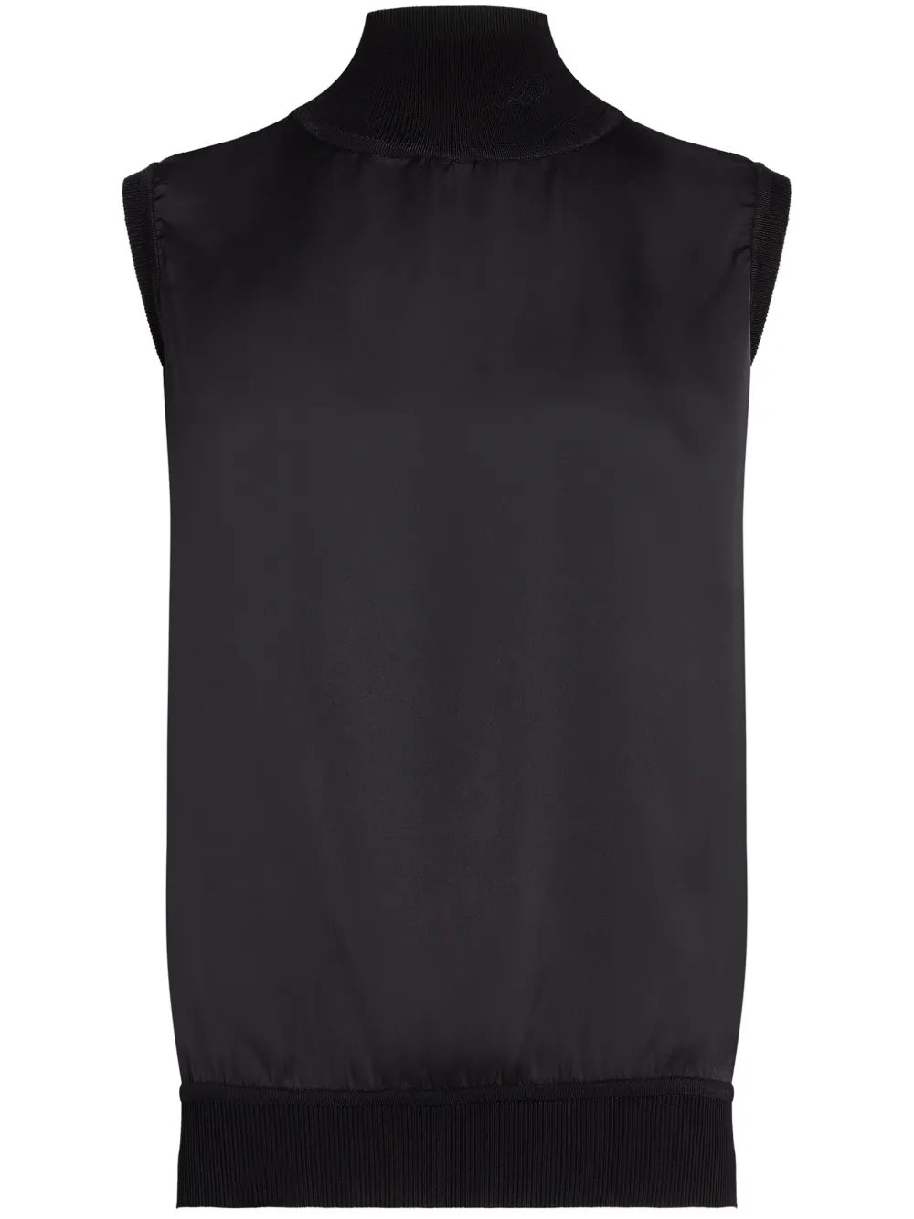 Топ с высоким воротником KARL LAGERFELD, черный
Топ с высоким воротником KARL LAGERFELD, черный