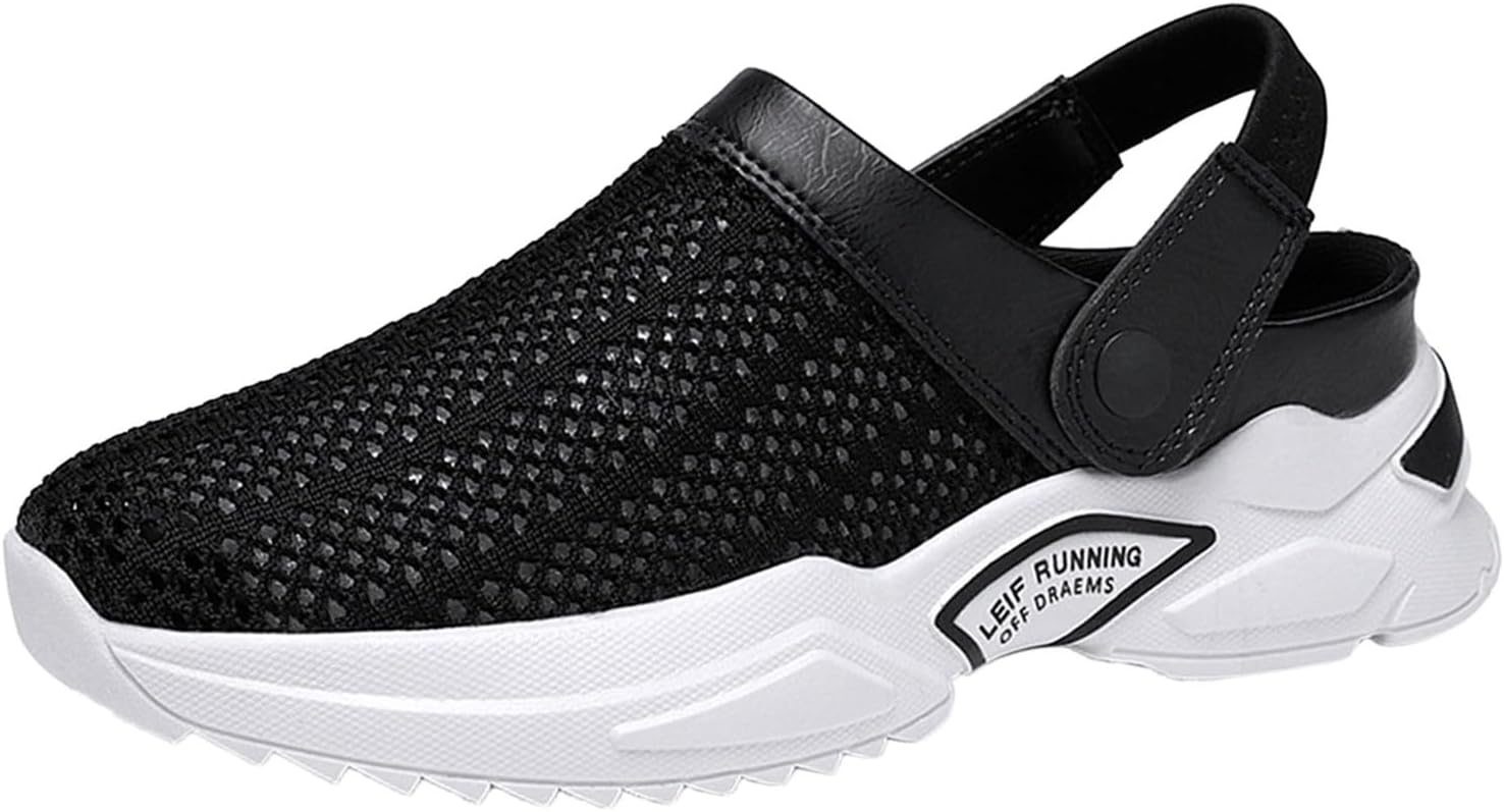 Мужские комфортные летние сандалии, дышащие, легкие, повседневные слипоны для прогулок на улице и на пляже Generic, черный
Мужские комфортные летние сандалии, дышащие, легкие, повседневные слипоны для прогулок на улице и на пляже Generic, черный